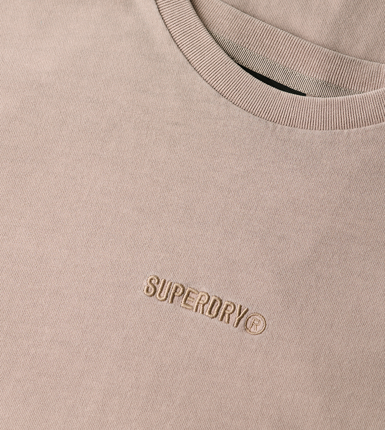 Logo Printed Crew Neck T-Shirt