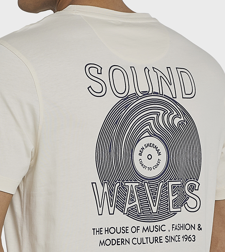 Printed Crew Neck Cotton T-Shirt