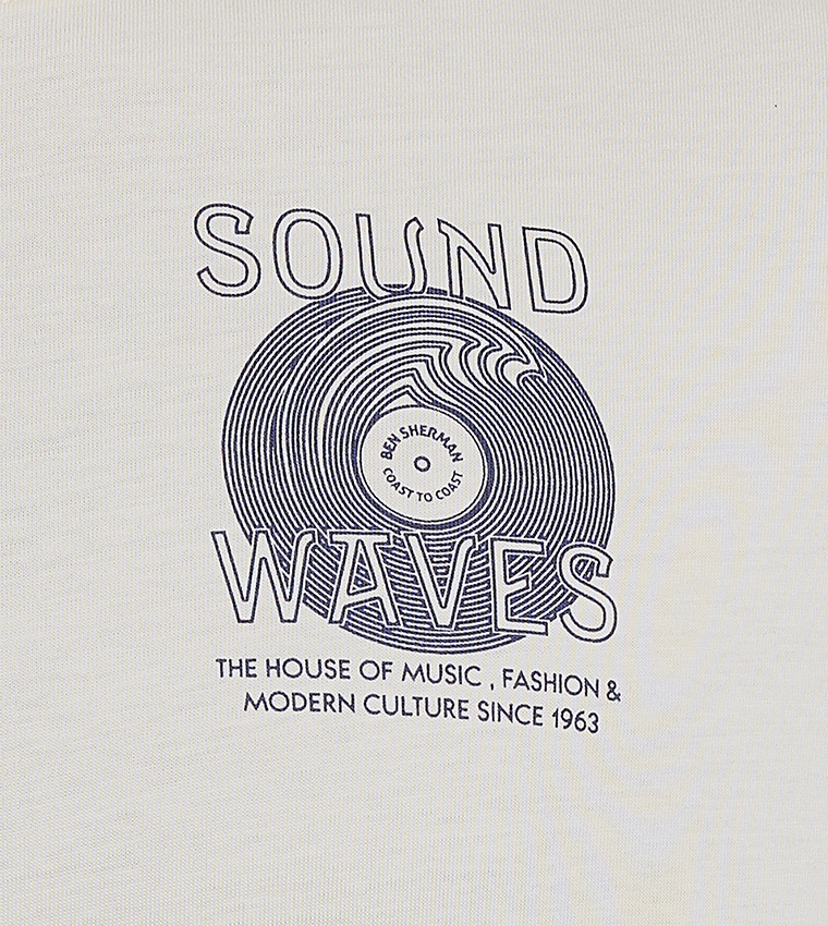 Printed Crew Neck Cotton T-Shirt