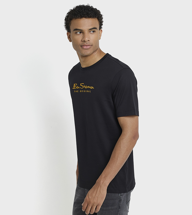 Logo Printed Crew Neck T-Shirt