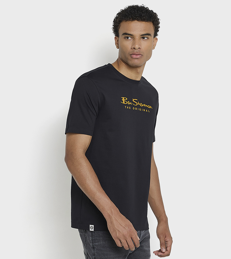 Logo Printed Crew Neck T-Shirt