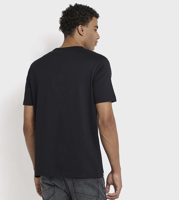 Logo Printed Crew Neck T-Shirt