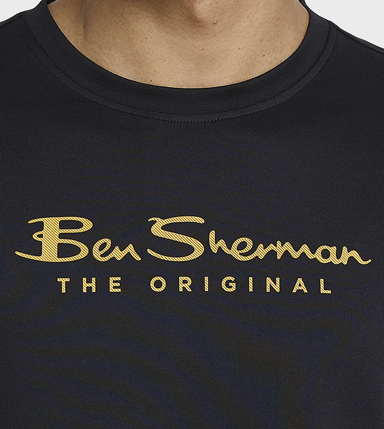 Logo Printed Crew Neck T-Shirt
