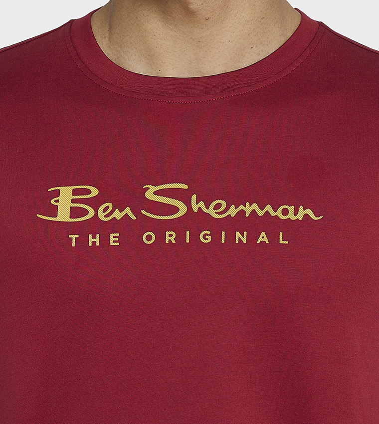 Logo Printed Crew Neck T-Shirt