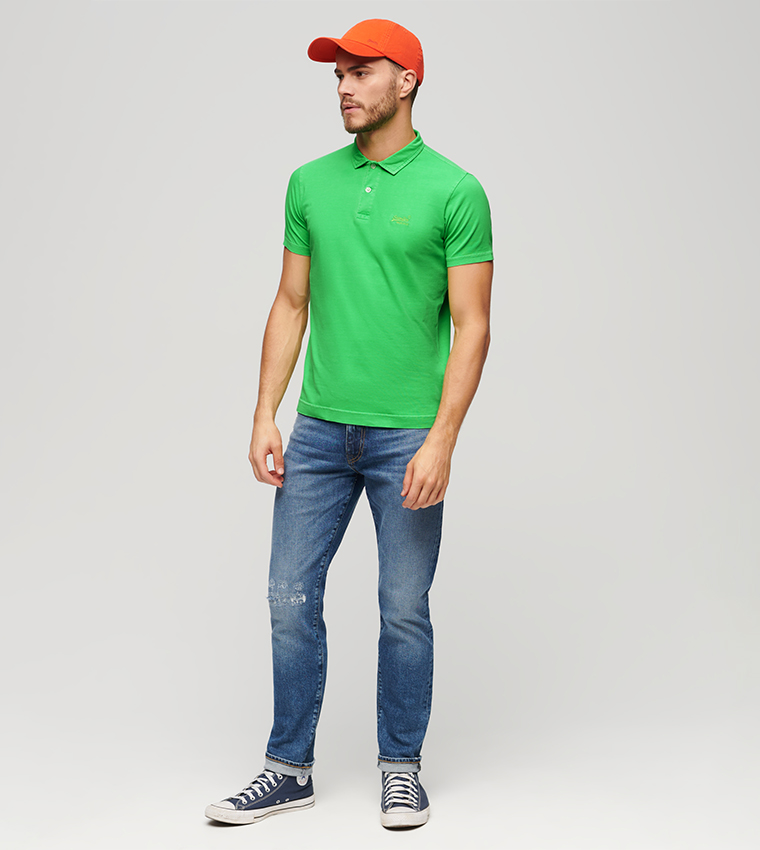 Essential Logo Embroidered Polo T-Shirt