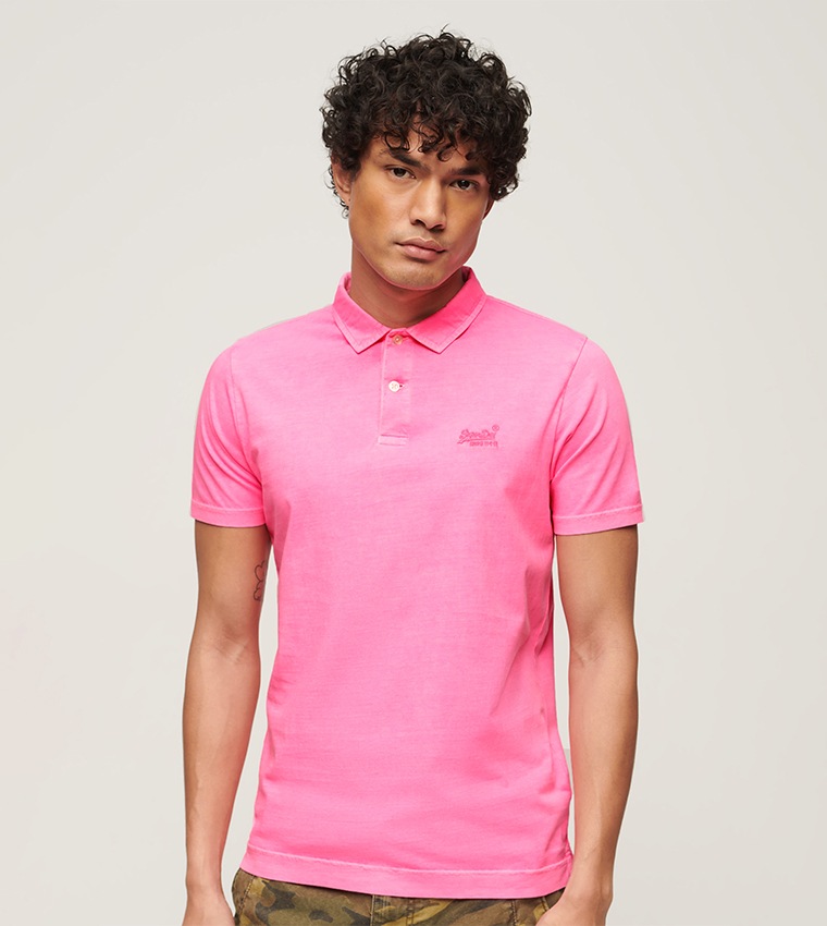 Essential Logo Embroidered Polo T-Shirt