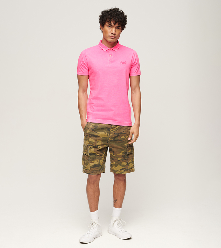 Essential Logo Embroidered Polo T-Shirt