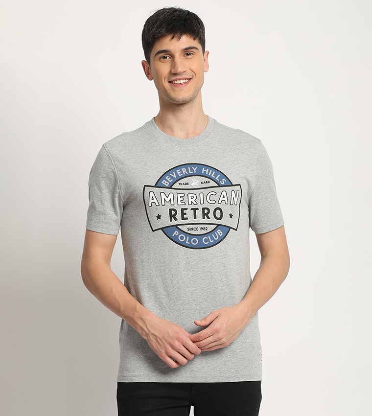 Printed Crew Neck T-Shirt