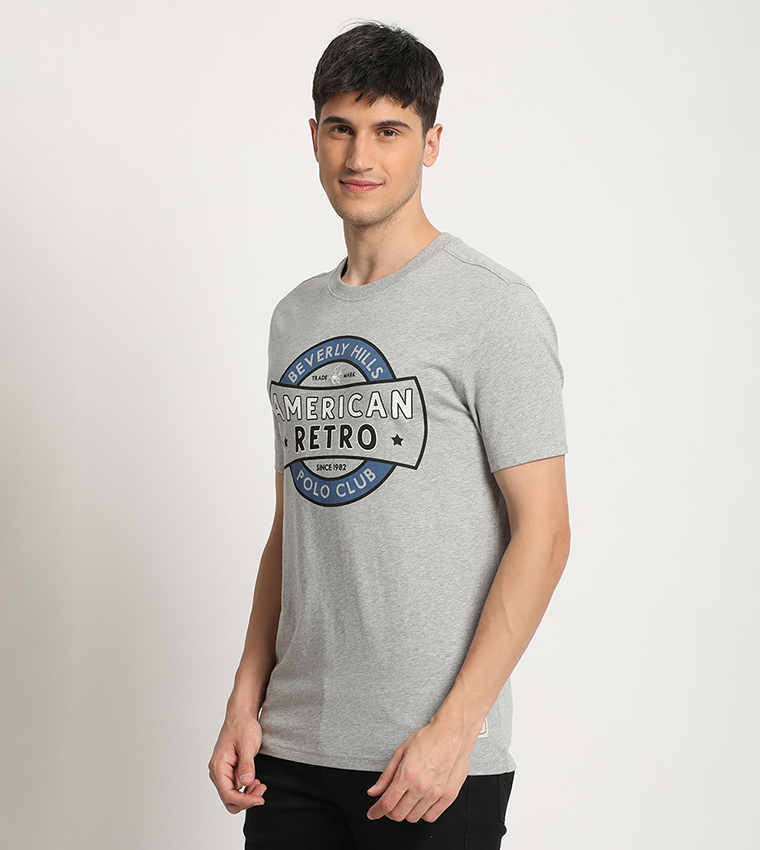 Printed Crew Neck T-Shirt