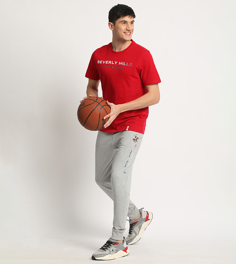 Logo Printed Crew Neck T-Shirt