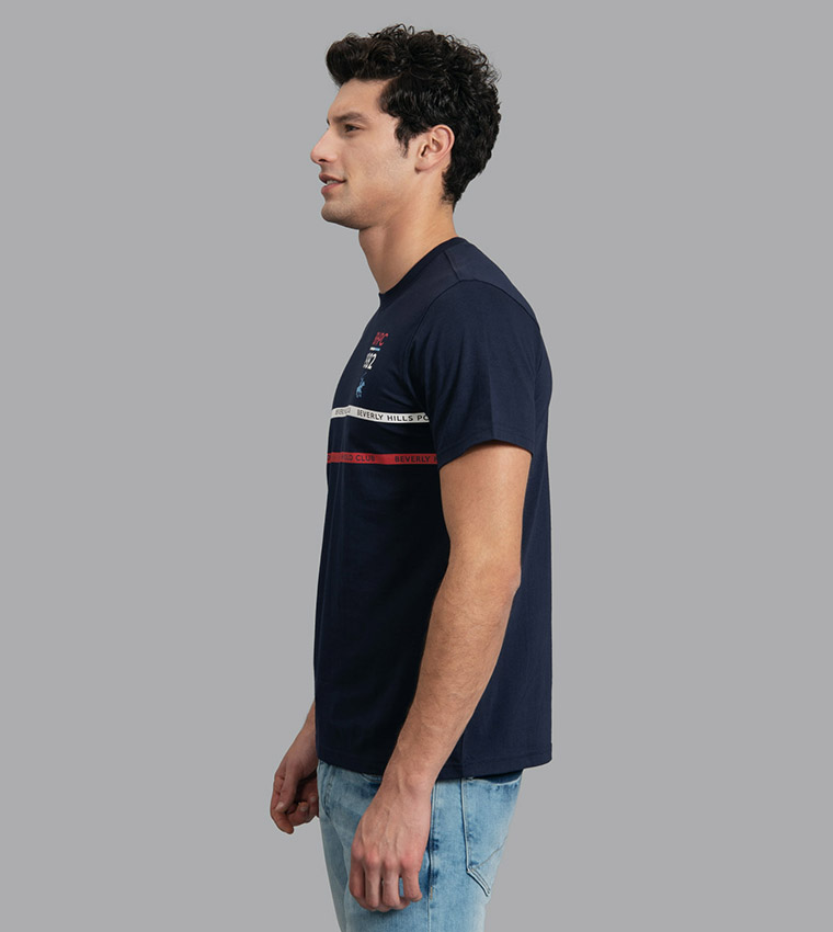 denim polo club t shirt