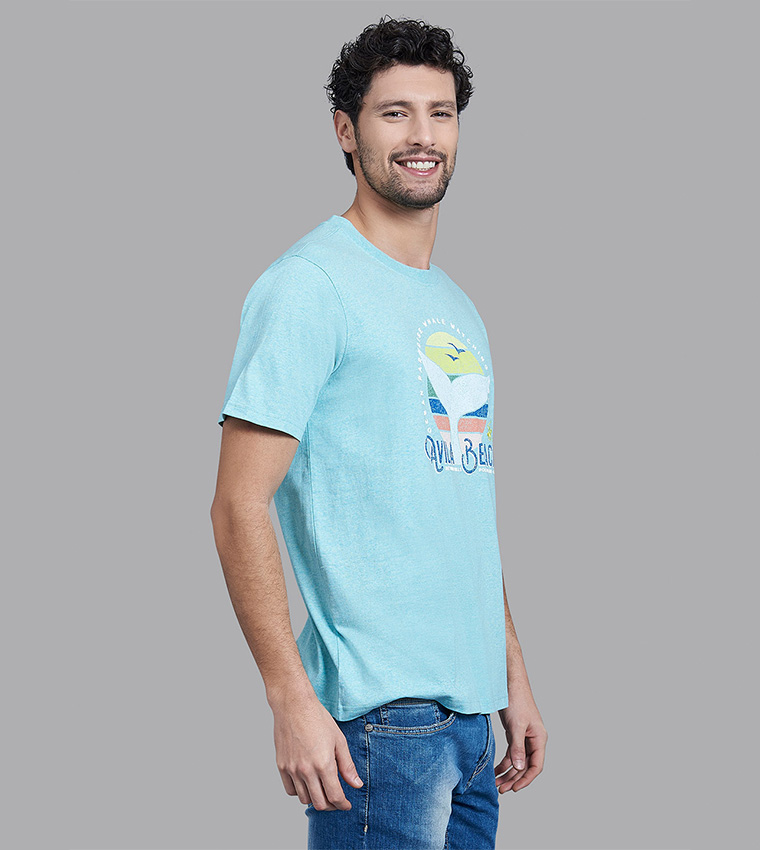 Whale Watching Printed T-Shirt