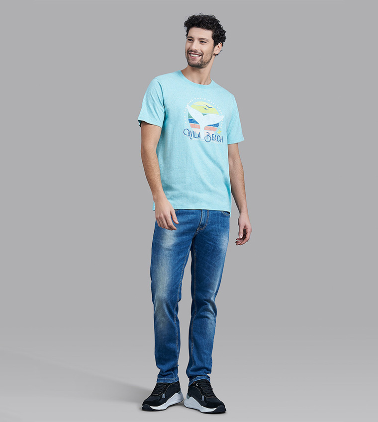 Whale Watching Printed T-Shirt