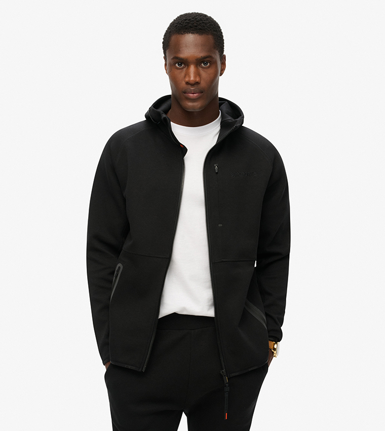 Tech Logo Hooded Jacket