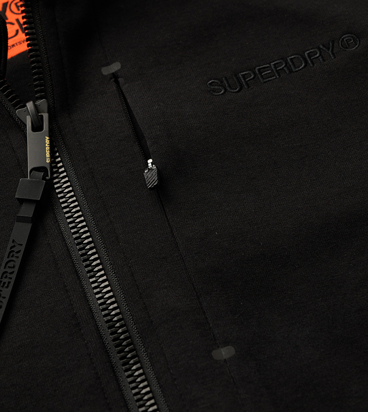 Tech Logo Hooded Jacket