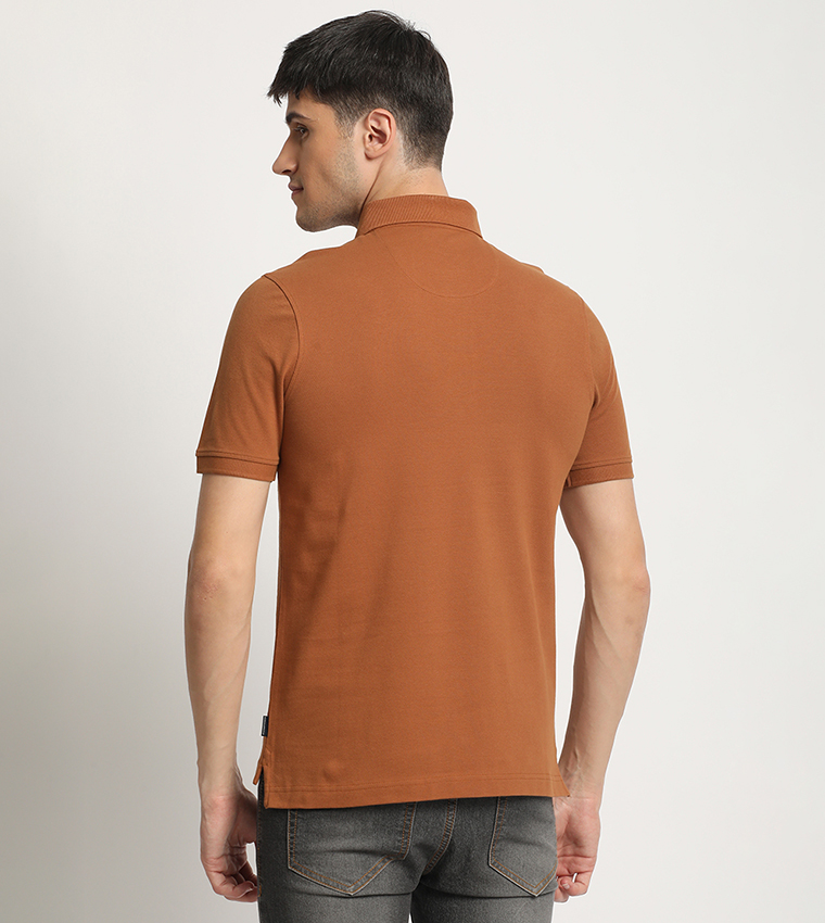 Logo Embroidered Polo T-Shirt