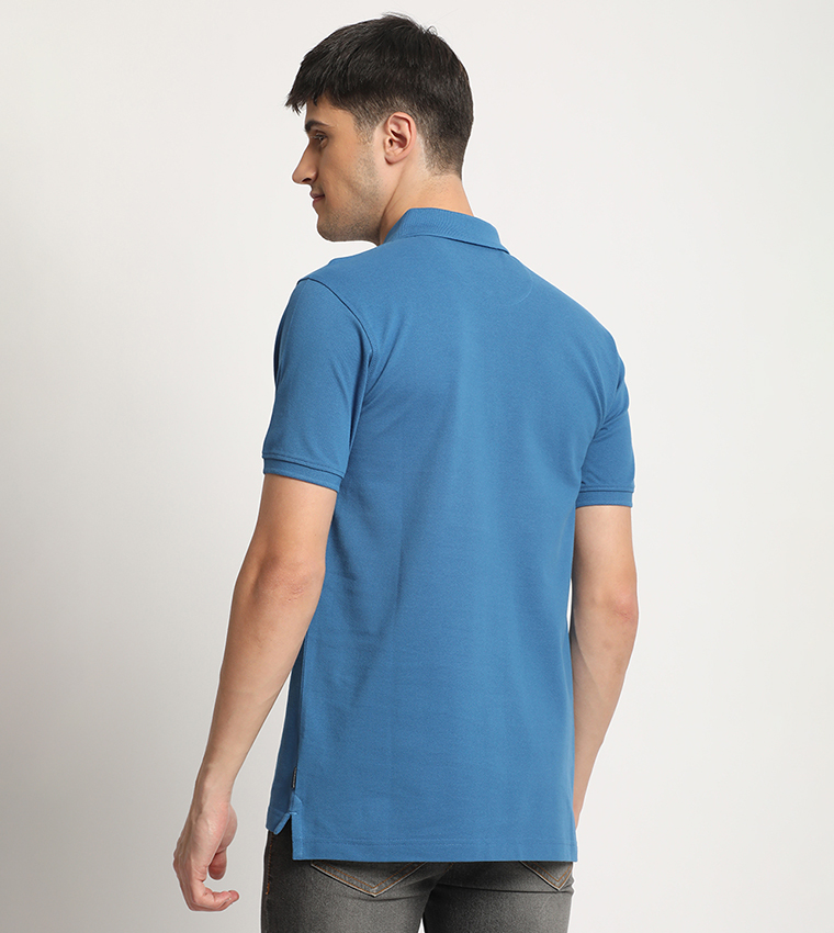 Logo Embroidered Polo T-Shirt