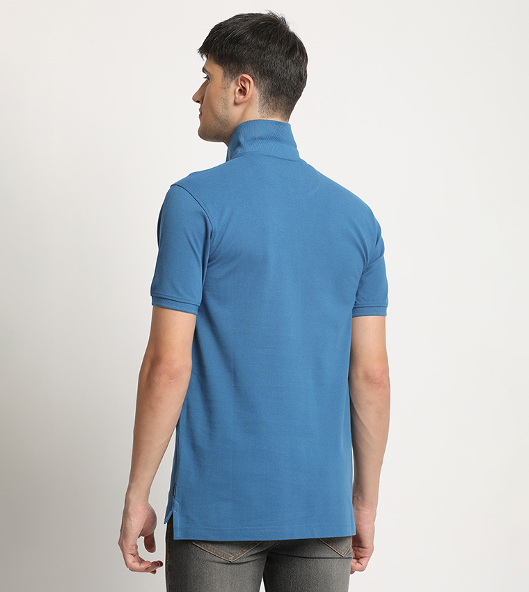 Logo Embroidered Polo T-Shirt