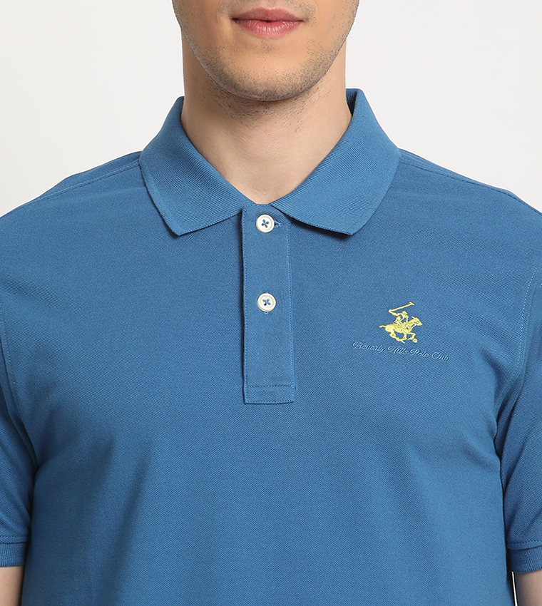 Logo Embroidered Polo T-Shirt