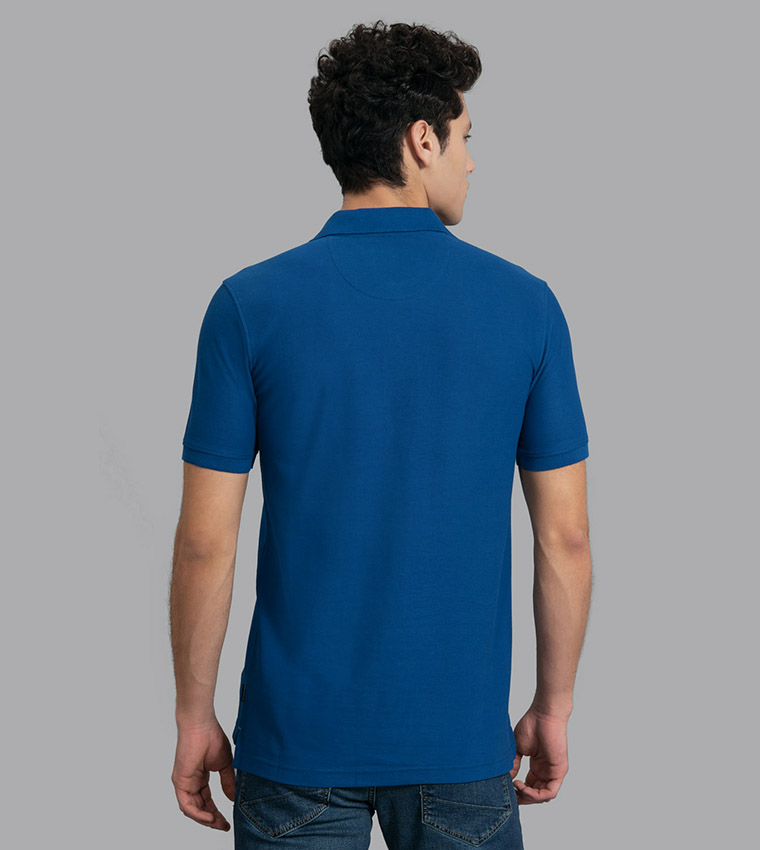 Logo Detail Short Sleeves Polo T-Shirt