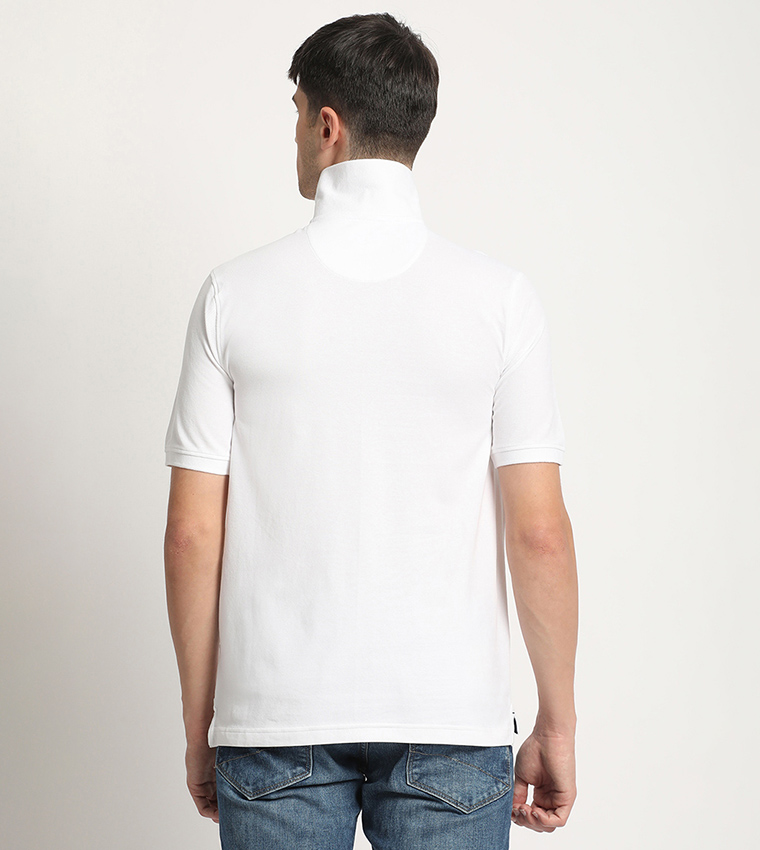 Logo Embroidered Polo T-Shirt
