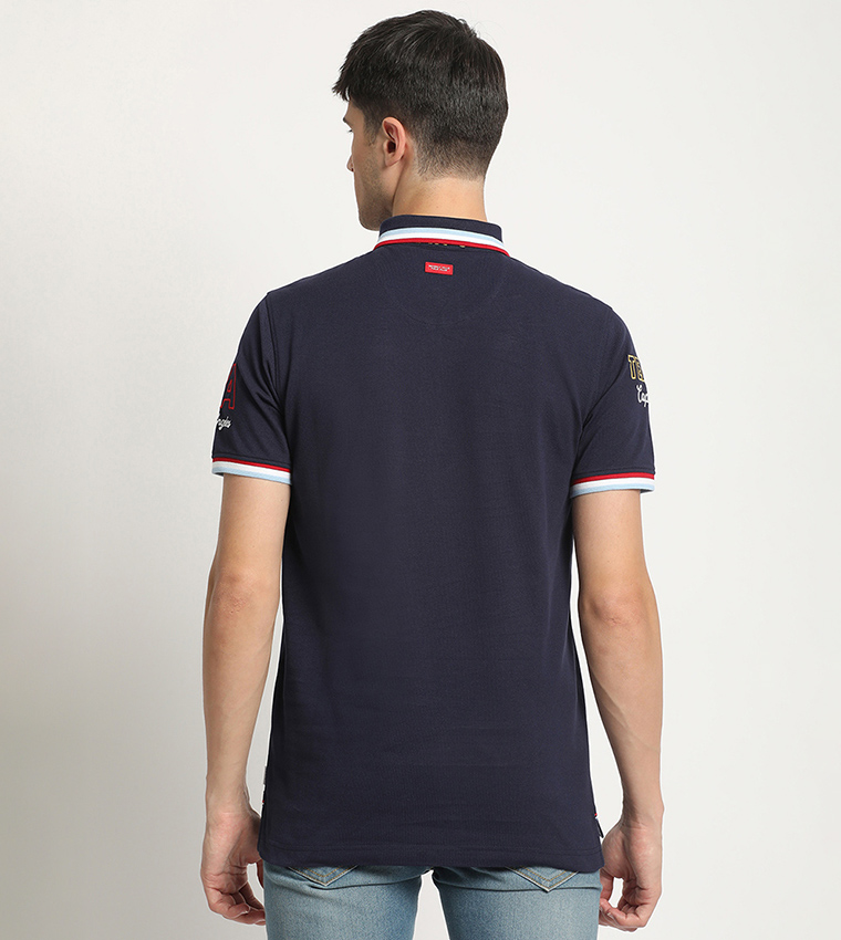 Logo Embroidered Polo T-Shirt