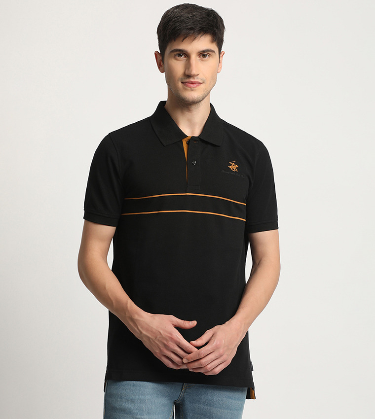 Minimalistic Stripes Polo T-Shirt