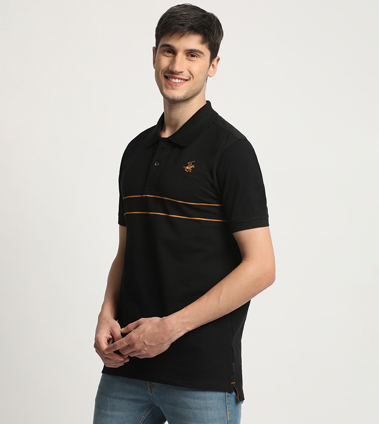 Minimalistic Stripes Polo T-Shirt