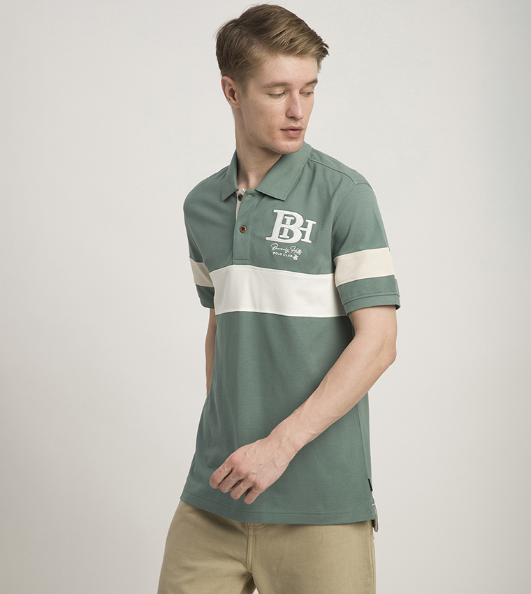 تيشيرت بولو بأكمام قصيرة 