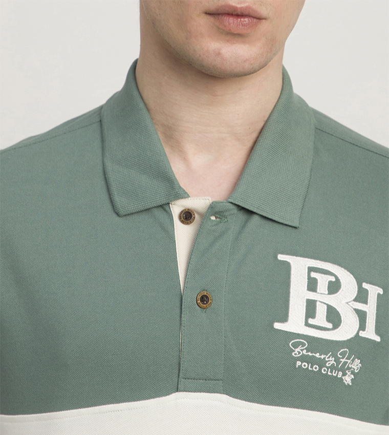 تيشيرت بولو بأكمام قصيرة 