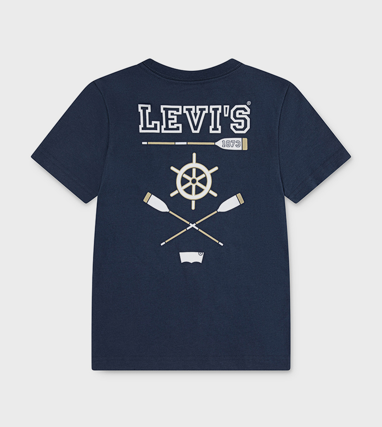 Logo Printed Crew Neck T-Shirt