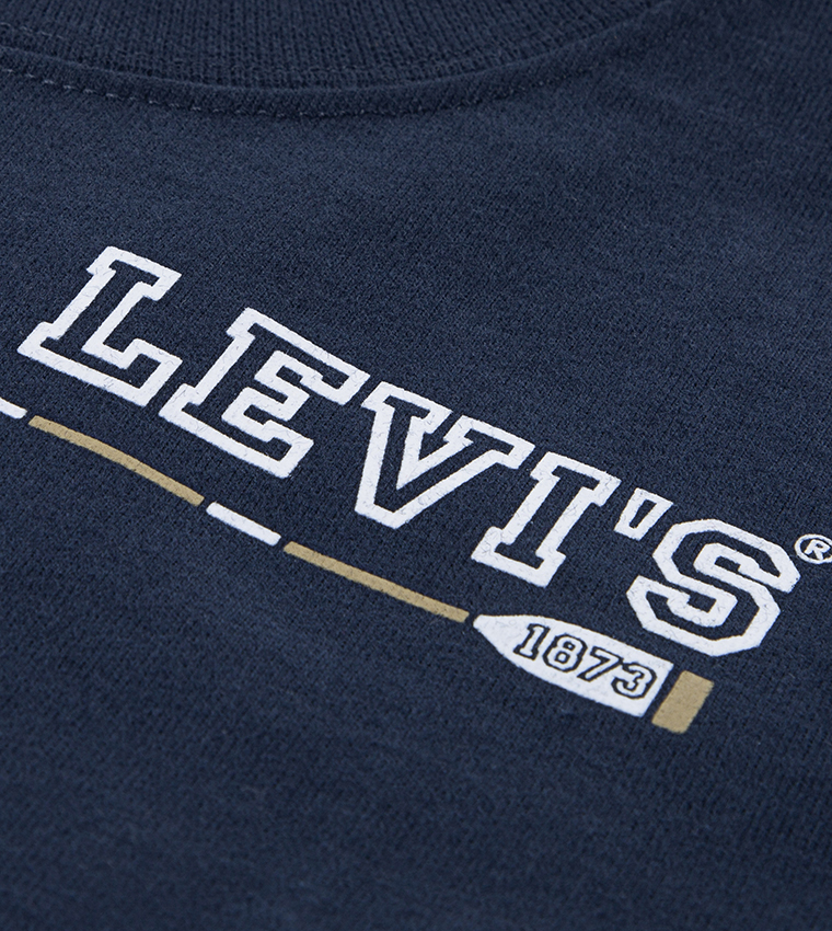 Logo Printed Crew Neck T-Shirt