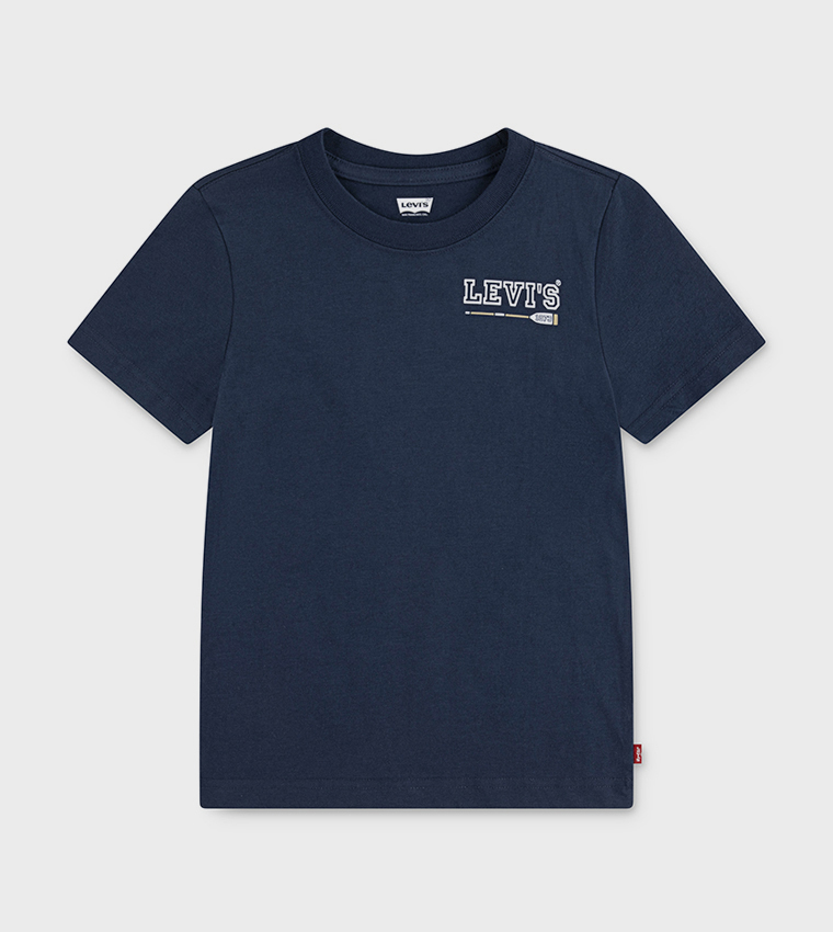Logo Printed Crew Neck T-Shirt