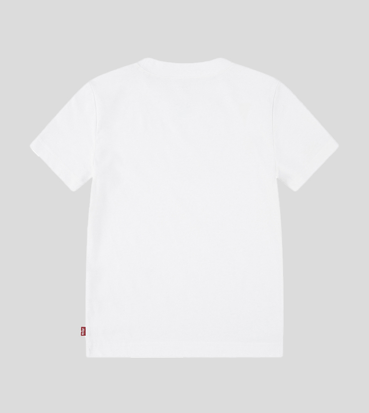 Batwing Logo Detail Crew Neck T-Shirt