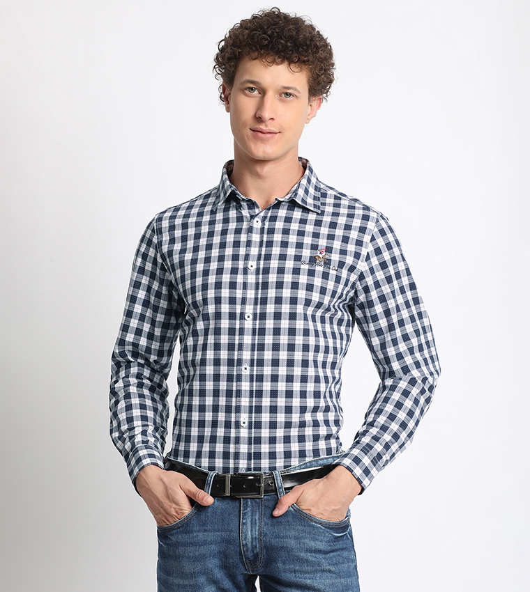 Checked Long Sleeves Shirt