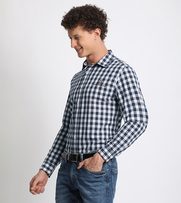 Checked Long Sleeves Shirt