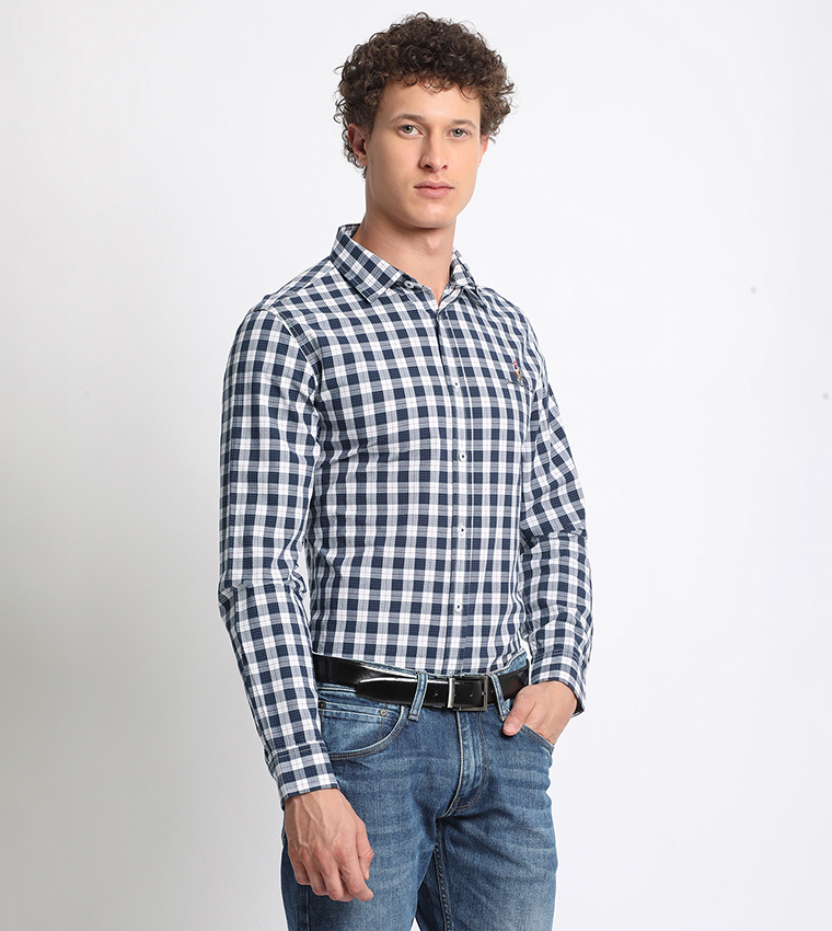 Checked Long Sleeves Shirt