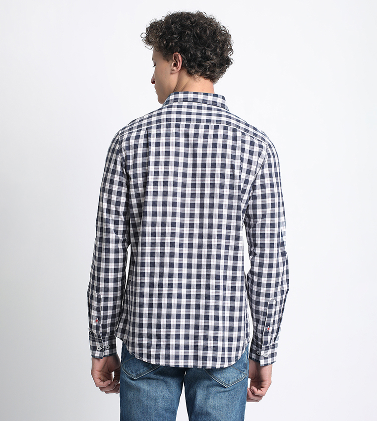 Checked Long Sleeves Shirt