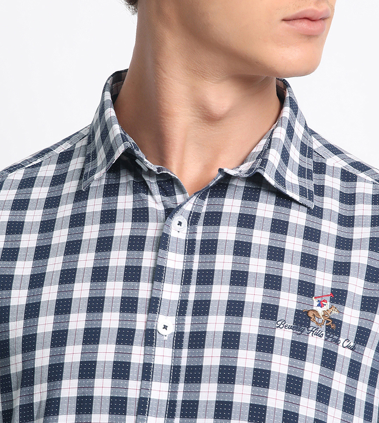 Checked Long Sleeves Shirt
