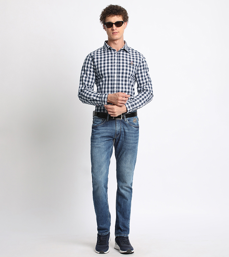 Checked Long Sleeves Shirt