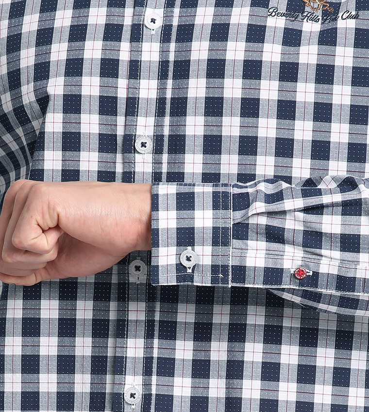 Checked Long Sleeves Shirt