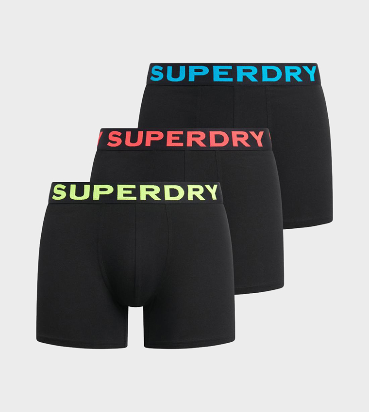 Pack of 3 Logo Waistband Trunks