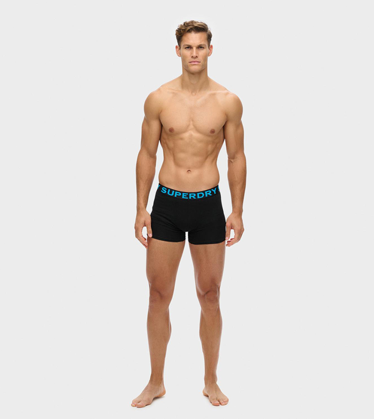 Pack of 3 Logo Waistband Trunks