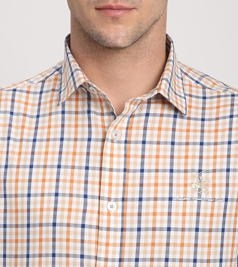 Plaid Long Sleeves Shirt