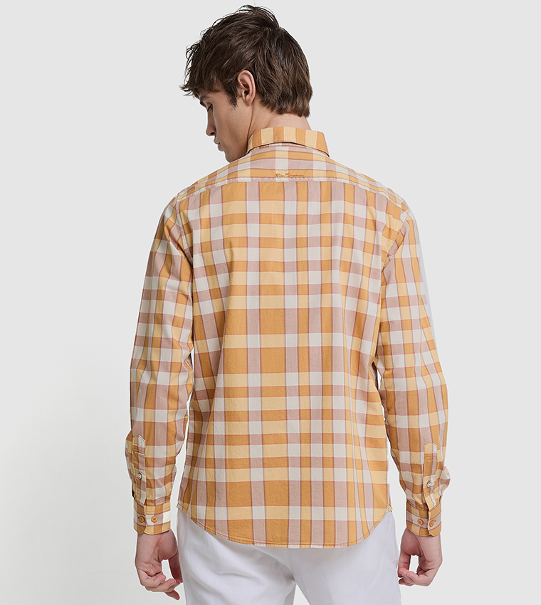 Plaid Long Sleeves Shirt