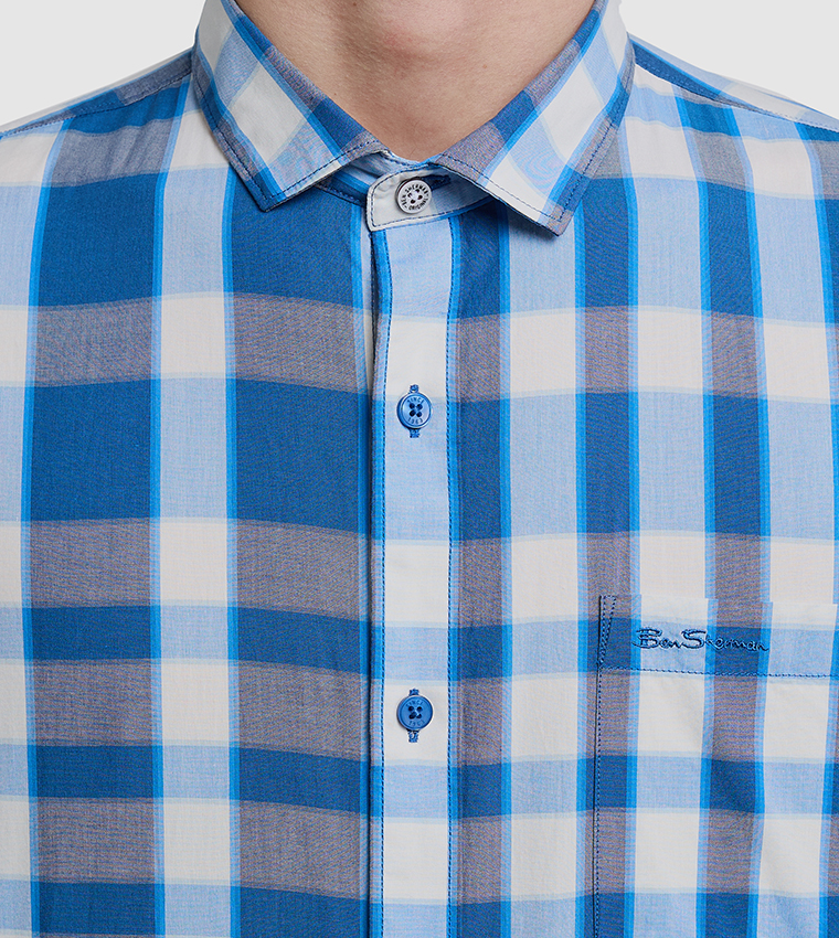 Plaid Long Sleeves Shirt