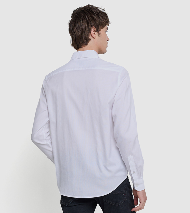 Logo Detail Long Sleeves Shirt