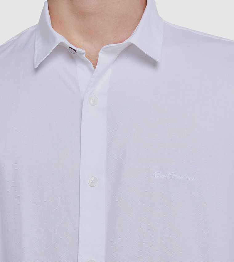 Logo Detail Long Sleeves Shirt