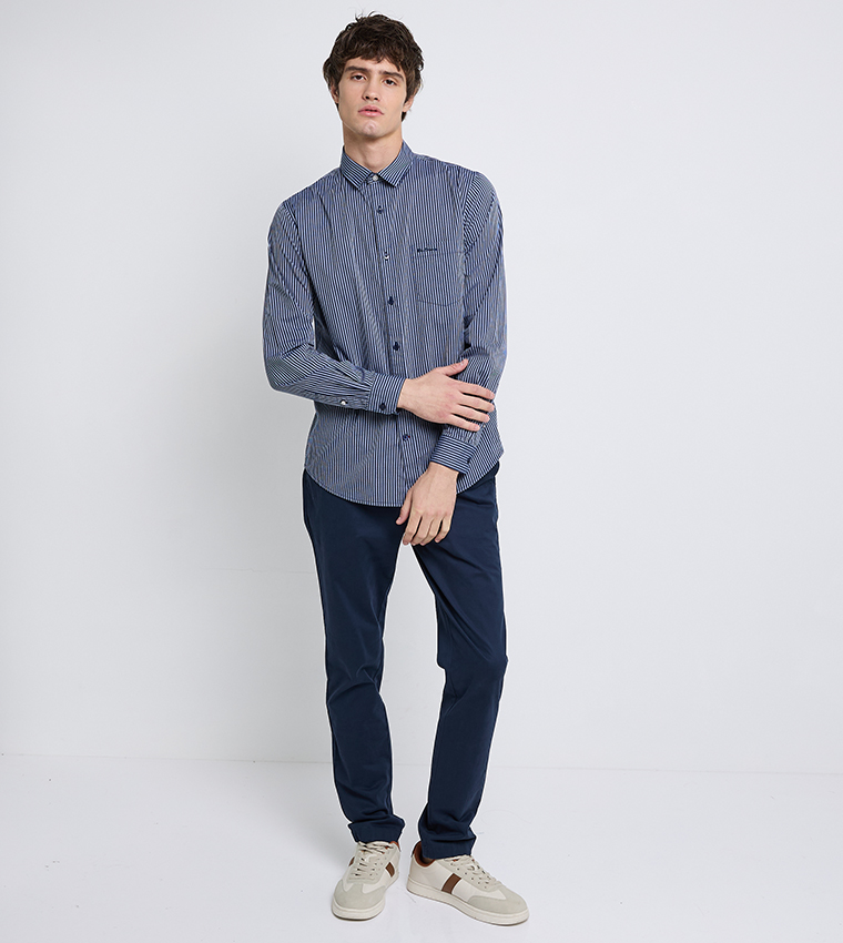 Solid Long Sleeves Shirt