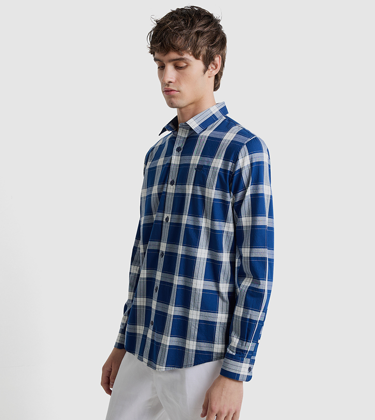 Plaid Long Sleeves Shirt